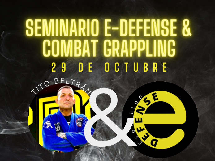 seminario defensa personal y grappling con Tito Beltrán.
