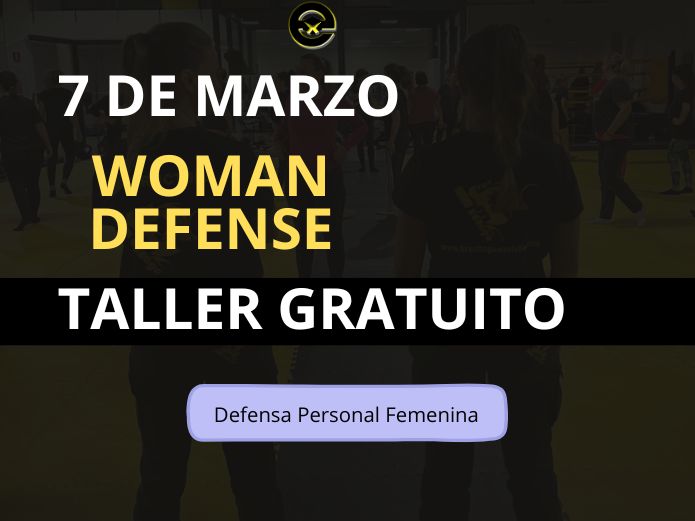 Taller defensa personal femenina gratuito